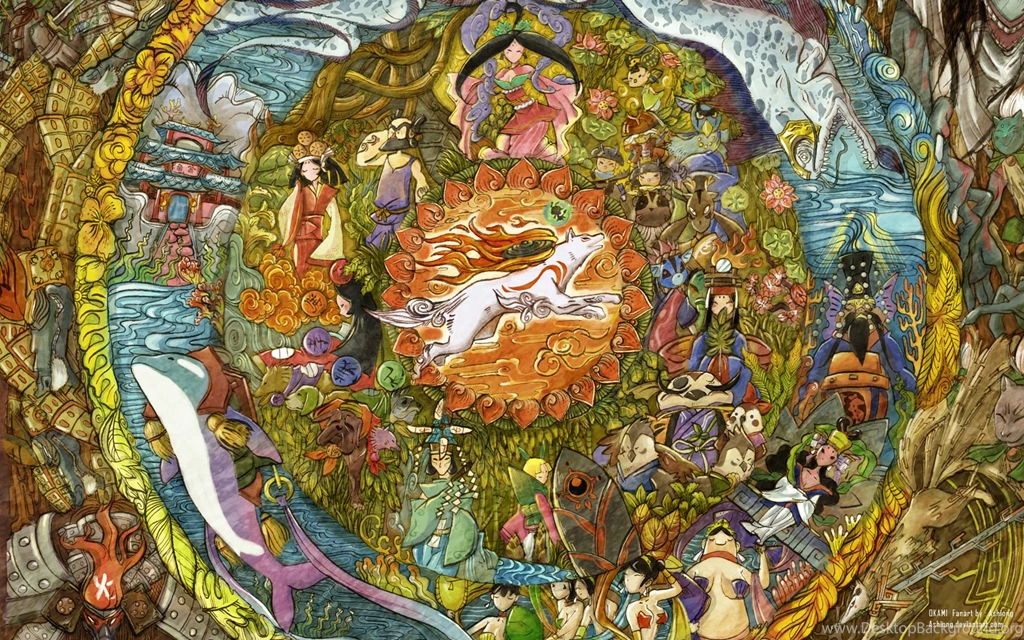 Okami Wallpapers Size By Ashiong On DeviantArt