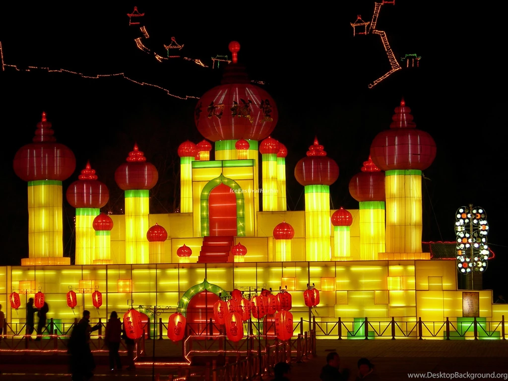 Harbin Ice Lantern Art Fair Wallpapers   Harbin Ice Festival ...