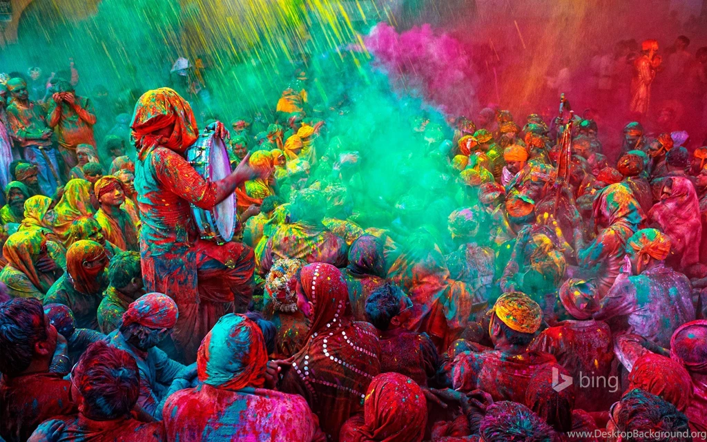 Colors Carneval People Happy Wallpapers