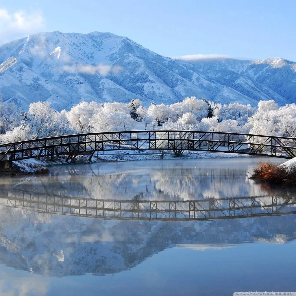 Beautiful Winter Scene HD Desktop Wallpapers : Widescreen : High ...