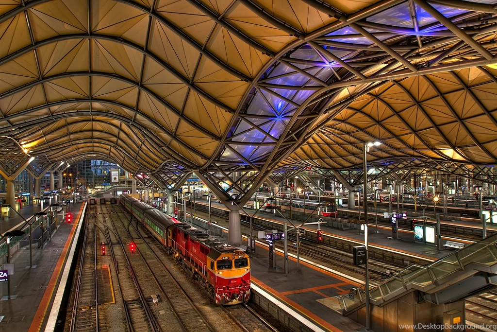 Cross, Train, Station, Melbourne, Australia, High, Definition ...