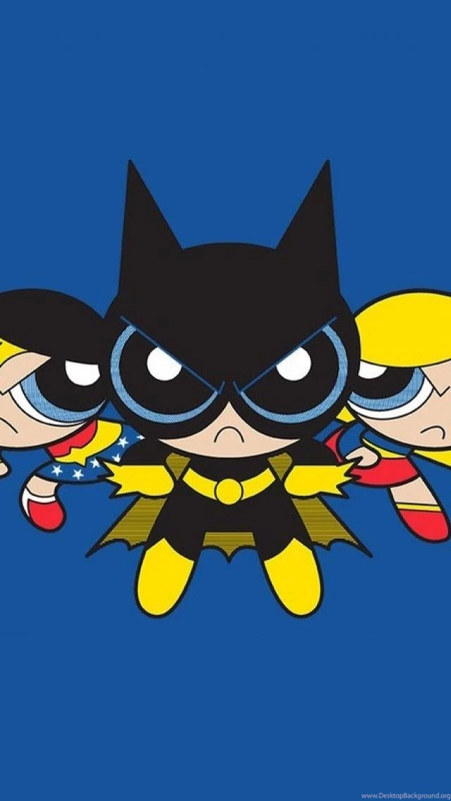 Dc Powerpuff Girls Batgirl Supergirl Wonder Woman Wallpapers