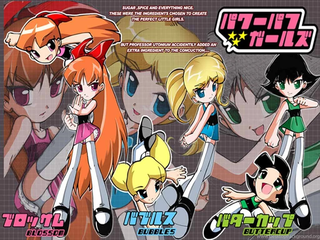 Wallpapers Powergirl Top Cartoon The Powerpuff Girls 1024x768 ...