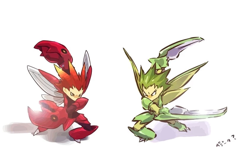 Pokemon Scizor Scyther Human Pokemon 1680x1050 Wallpapers – Anime ...