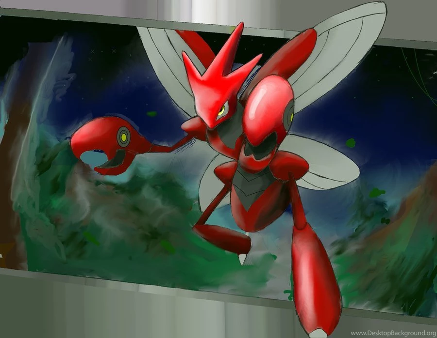 Scizor Of The Night By Siv Is Back On DeviantArt