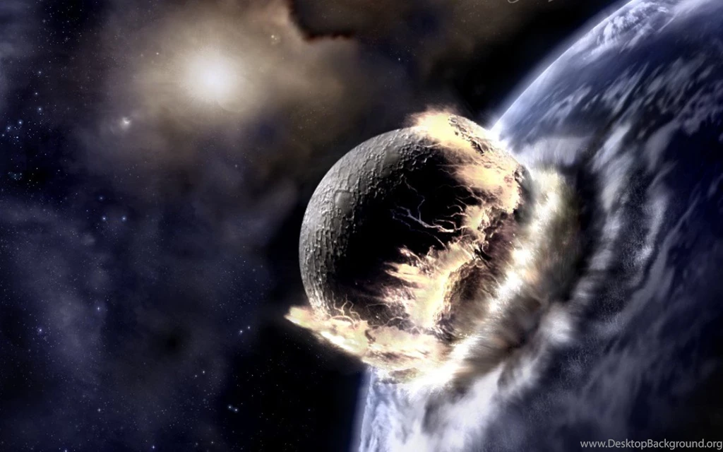 Planetary Collision Wallpapers