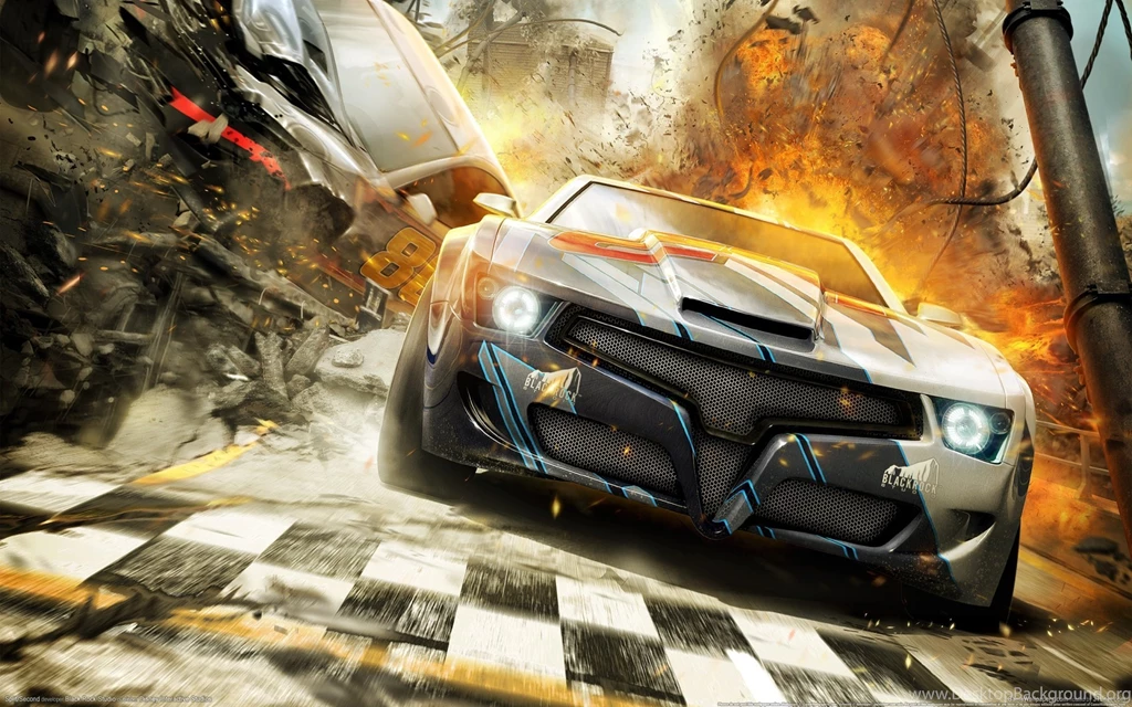Split second Race Car Racing Black Rock Studio Cg Wallpapers ...