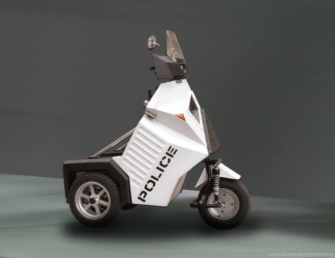 Any Cop Is RoboCop With An Electric Police Trike