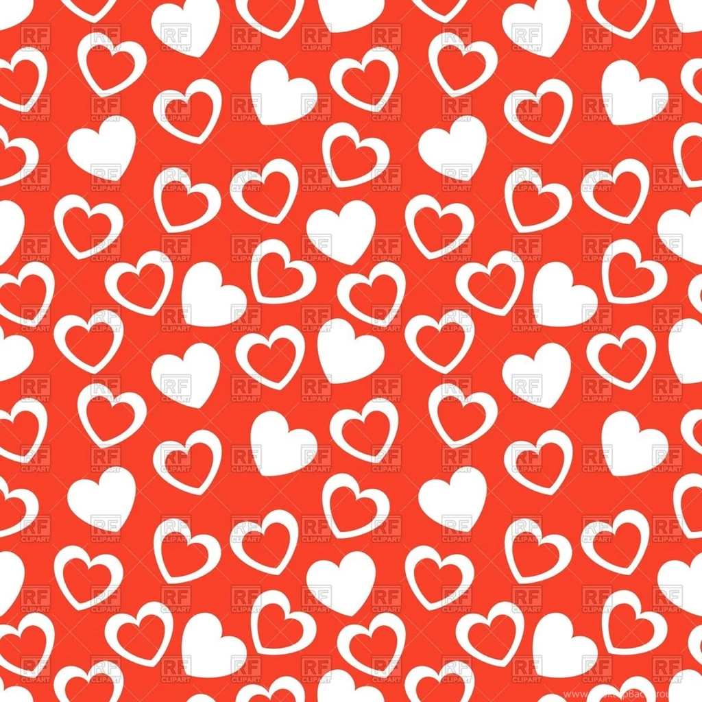 Seamless Valentine's Day Backgrounds With Herts, 40590, Backgrounds ...