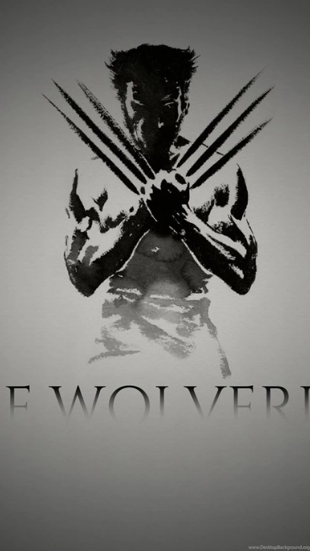 Hugh Jackman Wolverine Sketch   The iPhone Wallpapers