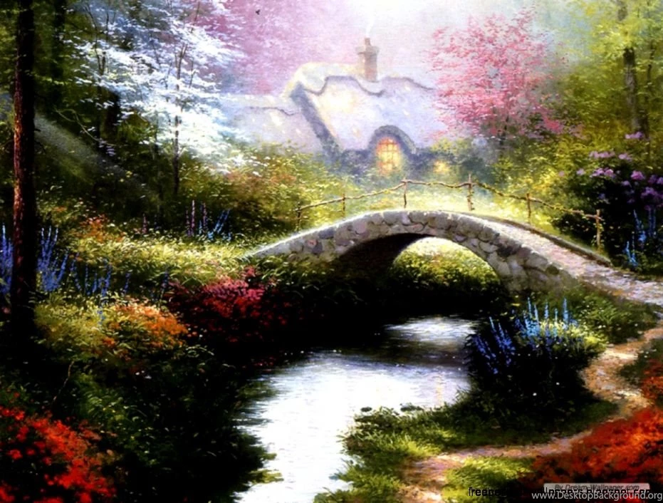 Thomas Kinkade Arrested Wallpapers
