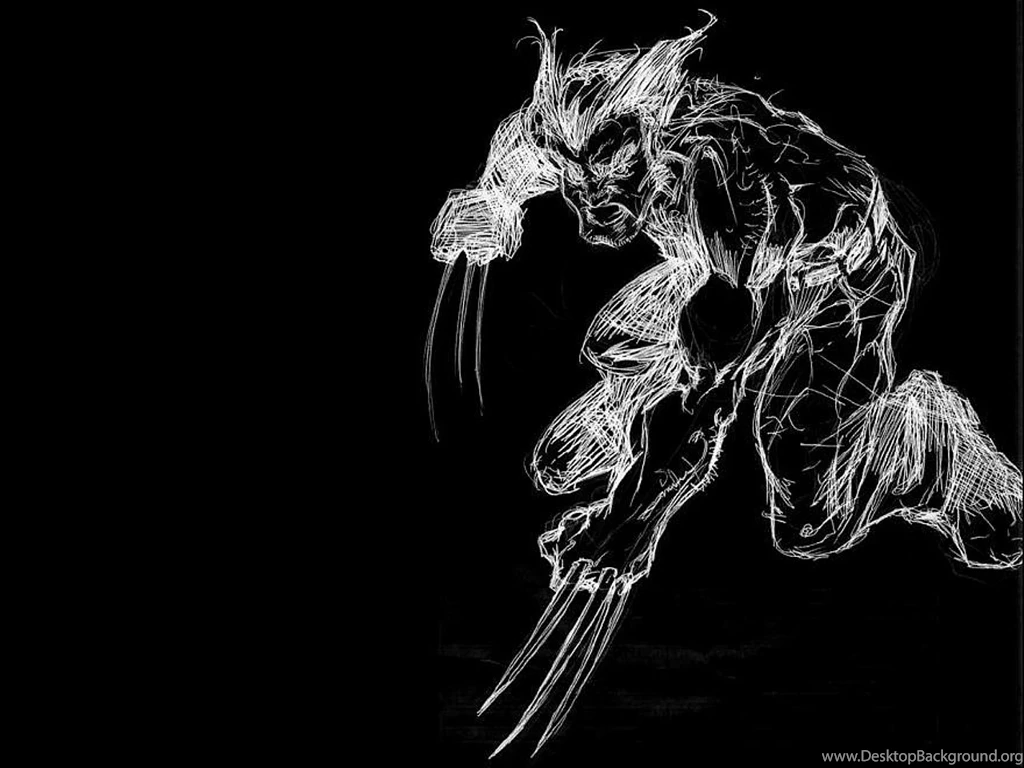 Wallpapers Hd 1080P Black And White Wolverine