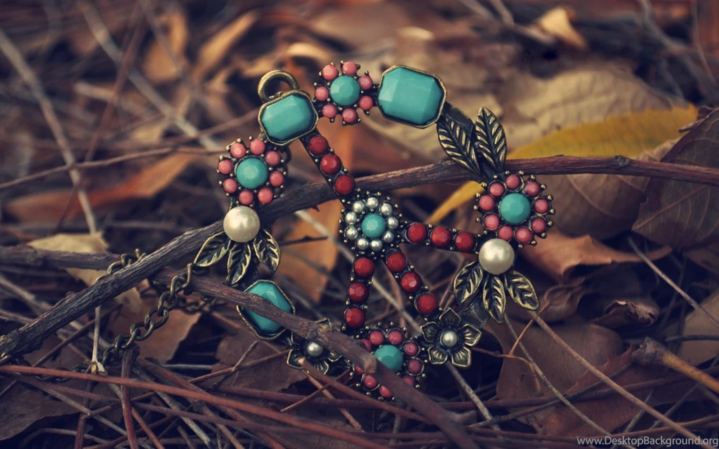 Pendant Peace Leaves Autumn