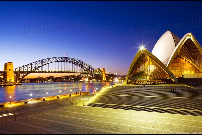 Design Your Own Custom Removable Wallpaper. Image: Sydney Harbour ...