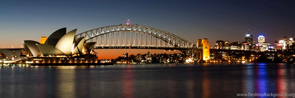 Sydney Harbour Bridge And Opera House HDwallpaper4U.com