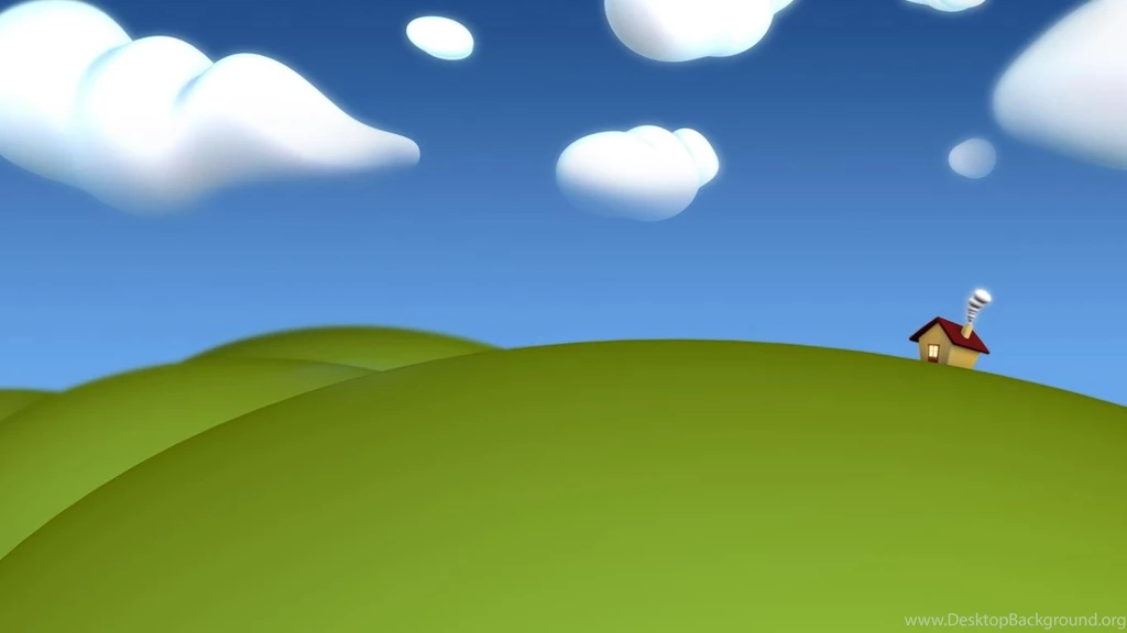 Desktop Wallpapers · Gallery · HD Notebook · House Hill 1366x768 ...