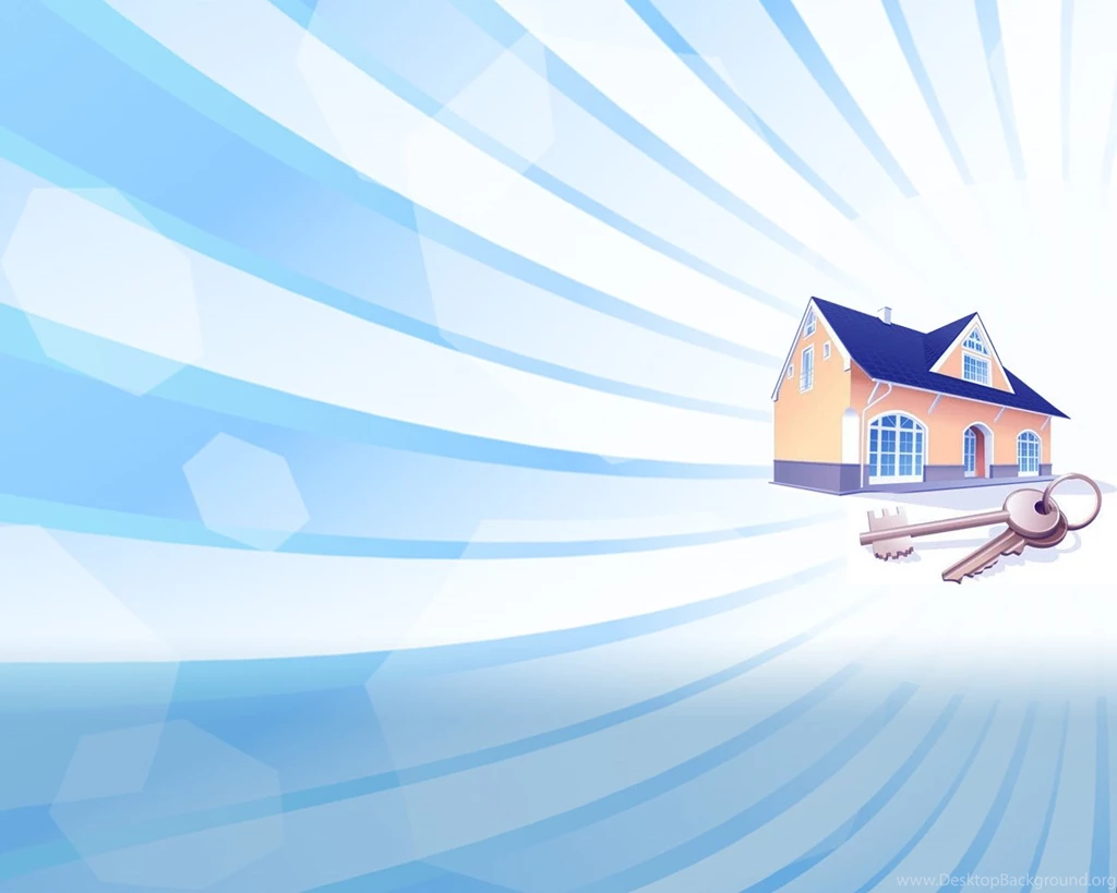 Free House With Key Security Backgrounds For PowerPoint Business ...