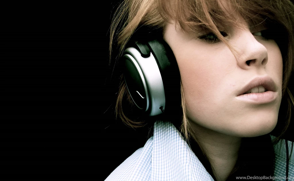 Headphones Girls Headphones Girl Wallpapers (