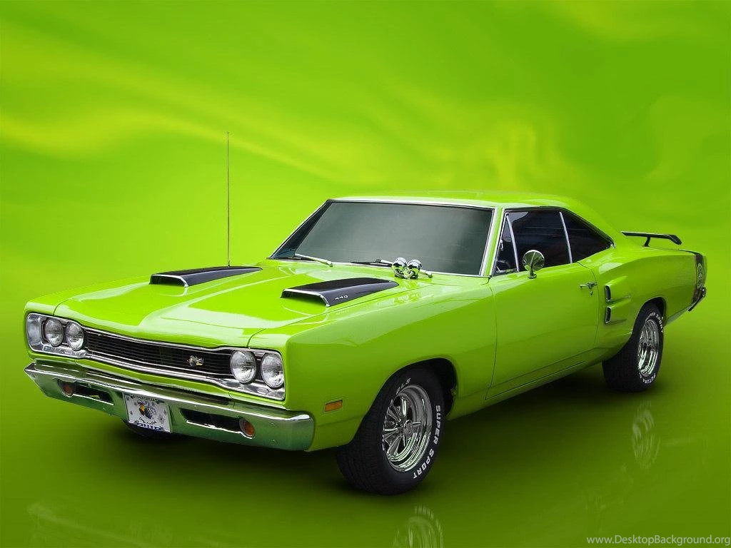 Cool Muscle Car Wallpapers Green