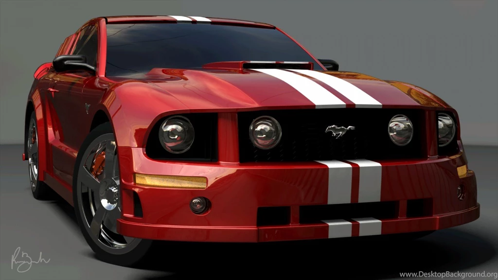COOL MUSCLE CARS WALLPAPER WLF1007