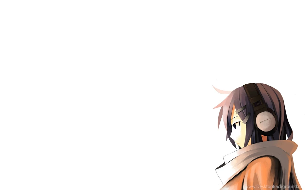 Anime Girl Headphones Wallpapers » WallDevil   Best Free HD Desktop ...
