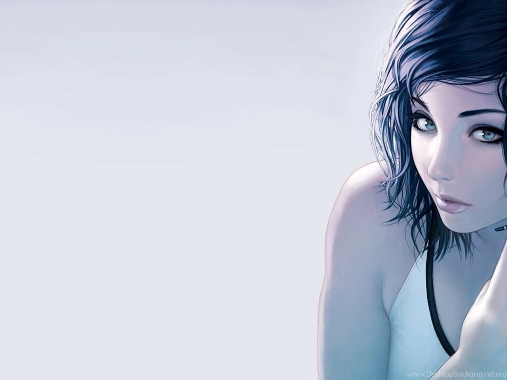 Download Wallpapers, Download 1024x768 Girl Headphones Headphones ...