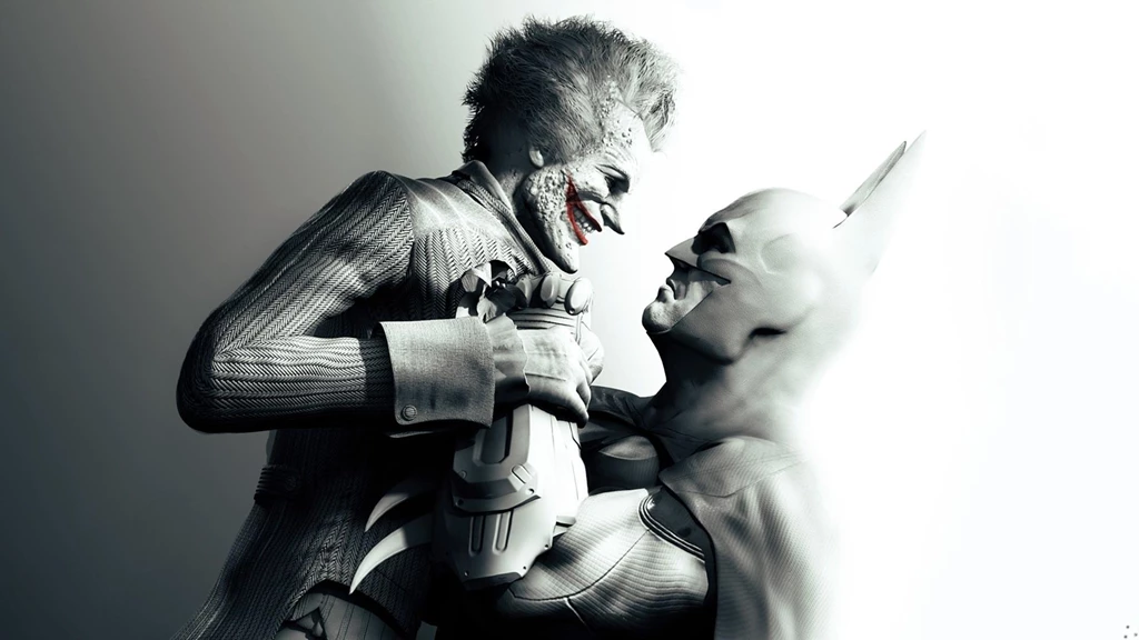Joker Batman Black And White