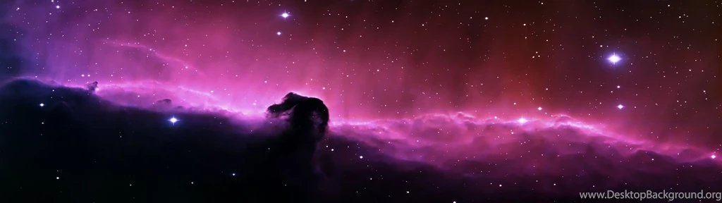 Horsehead Nebula Dual Screen Wallpapers