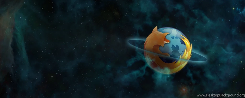 Download Wallpapers 2560x1024 Firefox, Browser, Planet, Space Dual ...