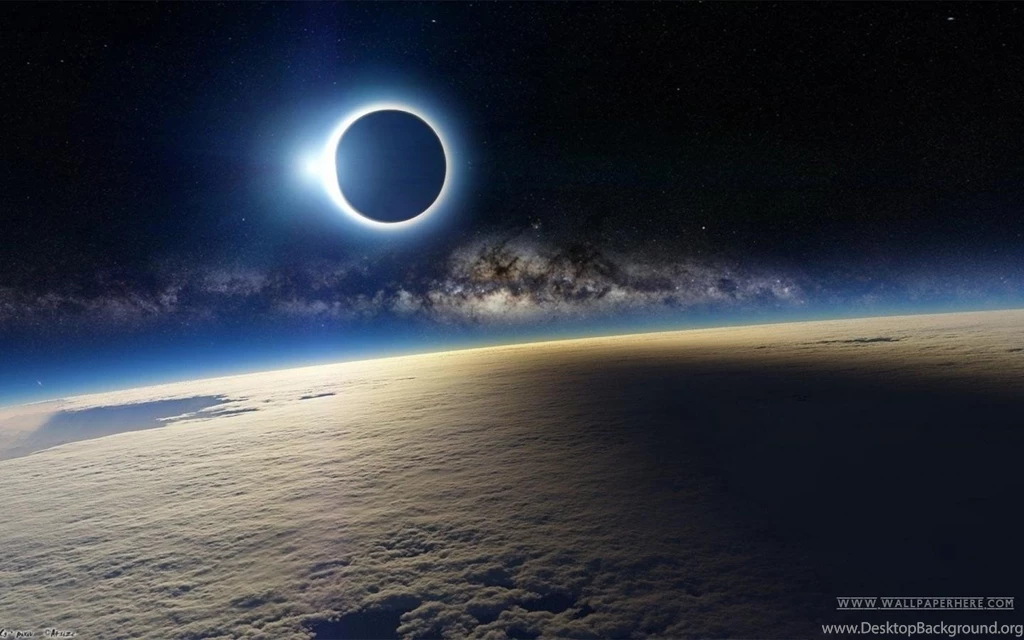 Solar Eclipse From Space Wallpapers HD