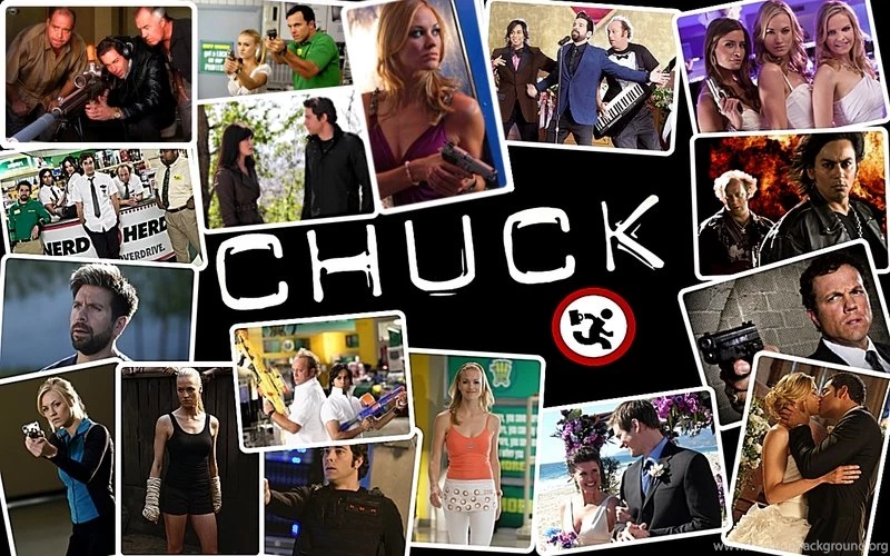 Yvonne Strahovski Chuck Adam Baldwin Zachary Levi Tv Series ...