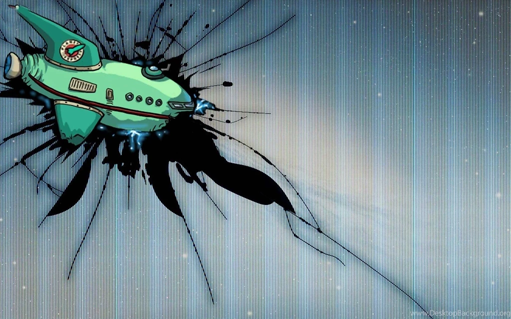 Futurama Planet Express Ship Wallpapers 6751 1920x1200 UMad.com