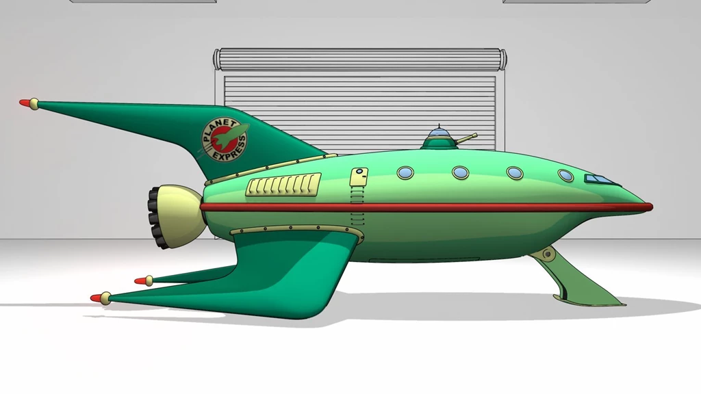 U.S.S. Planet Express Ship By Polygonbronson On DeviantArt