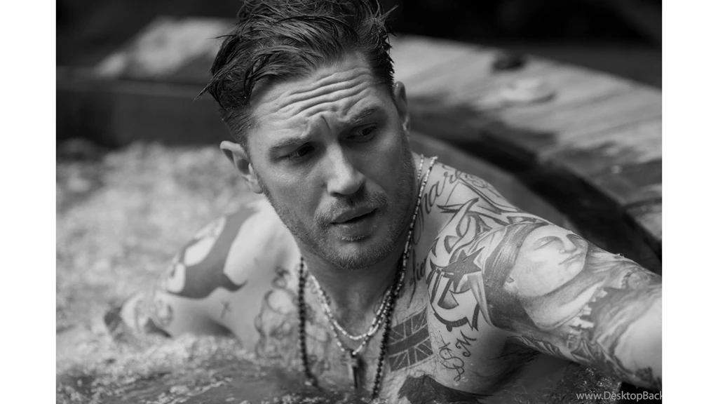 Black And White Tom Hardy 4K Wallpapers