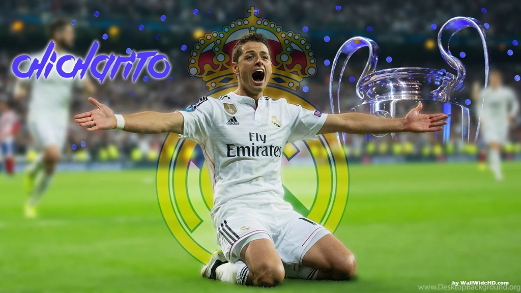 Javier Chicharito Hernandez UCL 2015 Real Madrid Wallpapers