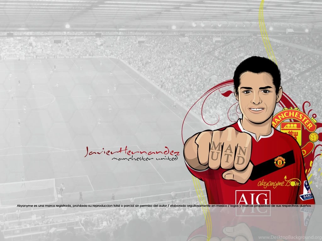 Wallpapers Free Picture: Javier "Chicharito" Hernandez Wallpapers 2011
