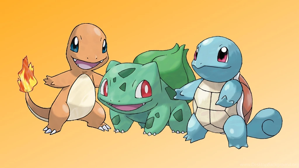 Bulbasaur Charmander And Squirtle Wallpapers For Android