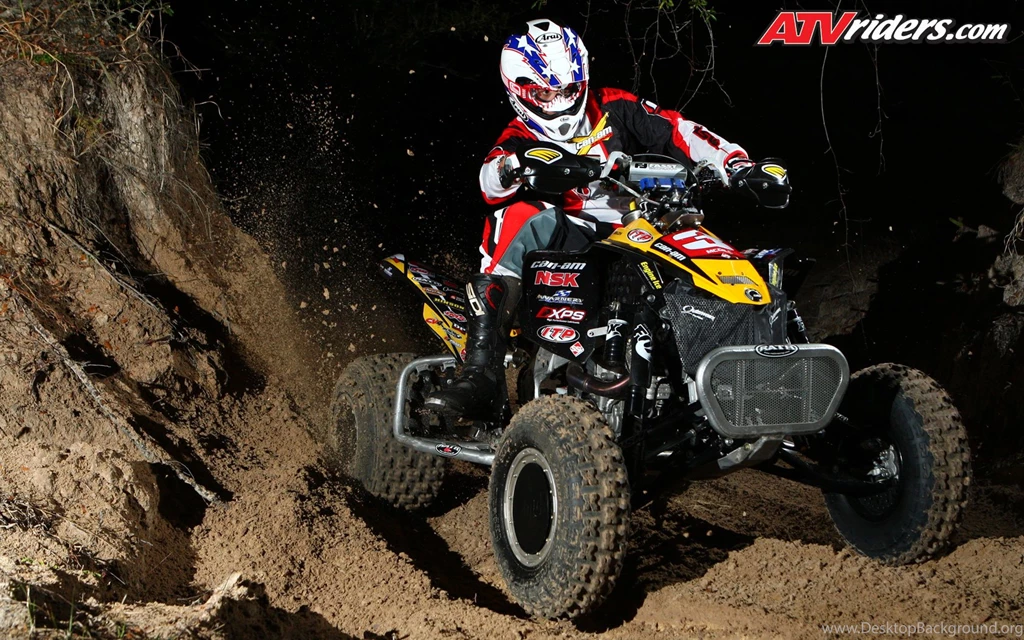 GNCC ATV Racer Adam McGill Can Am DS450 ATV "Wednesday ...