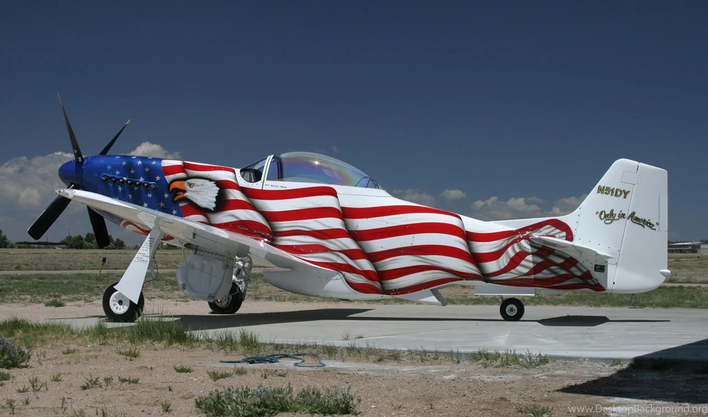 PATRIOTIC MUSTANG WALLPAPER (