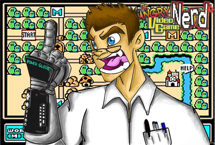 Angry Video Game Nerd By GrannyandStu On DeviantArt