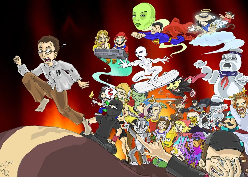 1680x1050px Angry Video Game Nerd