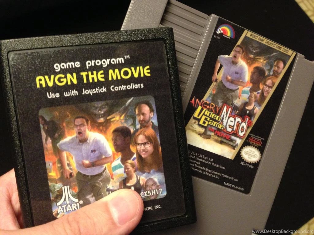 Fan made “AVGN Movie” Atari 2600 And NES Games.... Cinemassacre