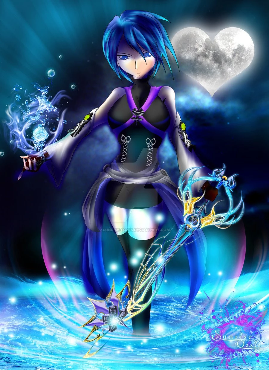 KH: Birth By Sleep Aqua Draft By Sunrise oasis On DeviantArt