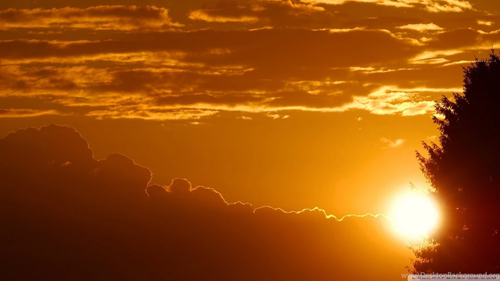 The Rays Of The Setting Sun Sundown HD Desktop Wallpapers ...