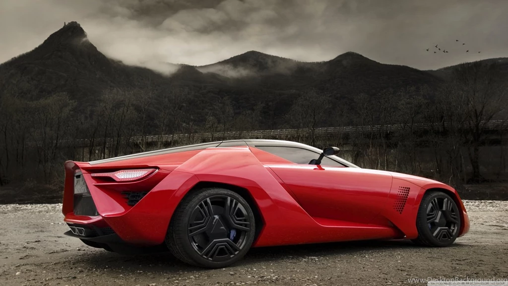 Red Supercar HD Desktop Wallpapers : High Definition : Fullscreen ...