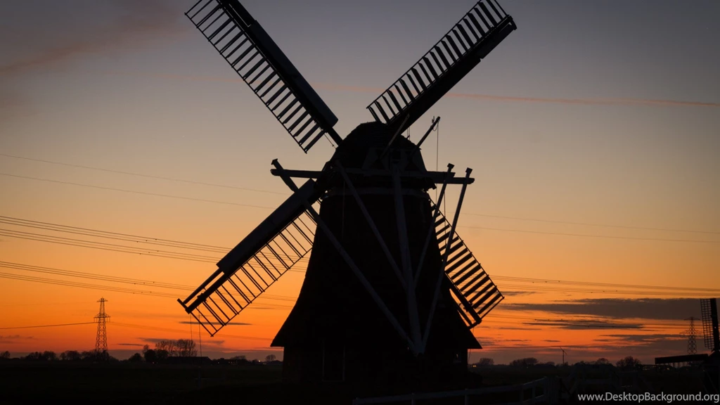 Travel Windmill Netherlands Dutch Holland Top HD Wallpapers