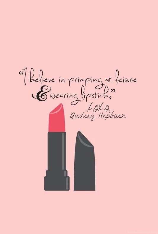 Audrey+hepburn+lipstick+wallpaper+pink+5.png 534×788 Pixels