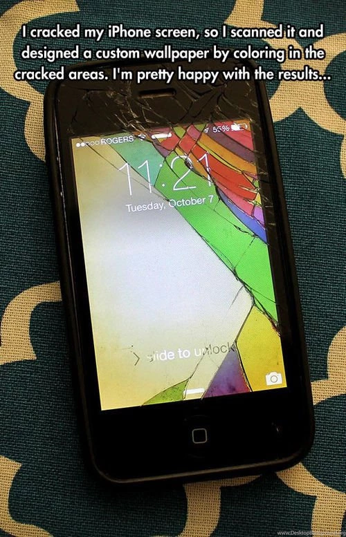 iPhone Wallpapers From Cracked Screen Pictures, Photos, And Images ...