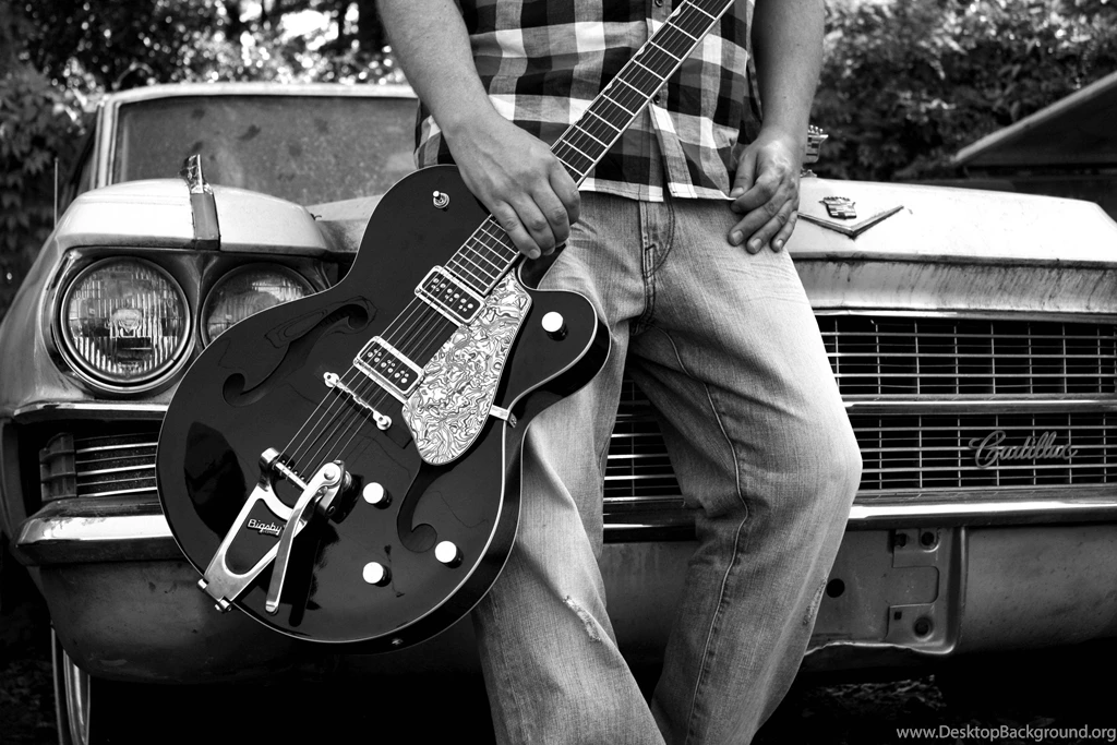 Gretsch And Cadillac Wallpapers From Guitar Wallpapers Wallpapers