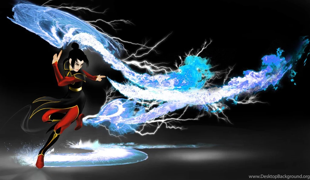 Azula Blue Lightning And Fire By RussianTsarina On DeviantArt